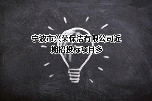 宁波市兴荣保洁有限公司
