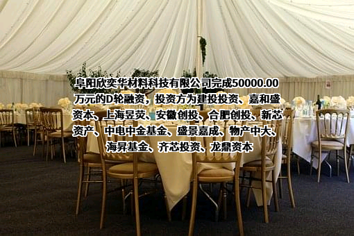 阜阳欣奕华材料科技有限公司