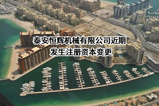 泰安恒辉机械有限公司