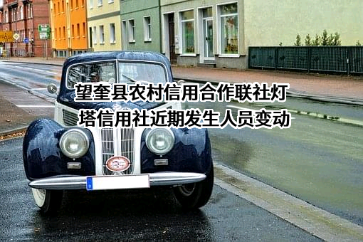望奎县农村信用合作联社灯塔信用社