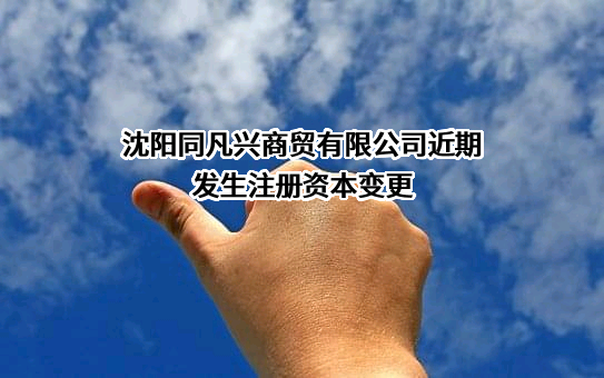 沈阳同凡兴商贸有限公司