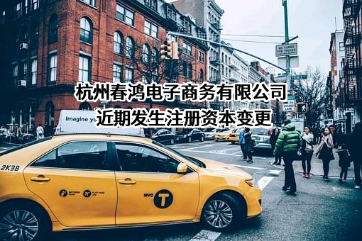 杭州春鸿电子商务有限公司
