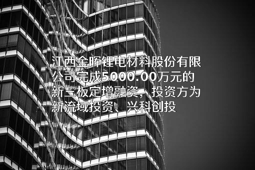 江西金晖锂电材料股份有限公司