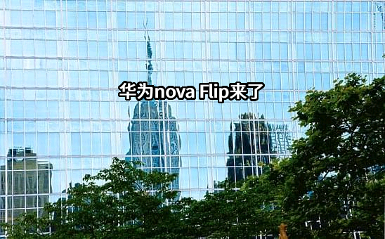 华为nova Flip来了