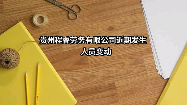 贵州程睿劳务有限公司