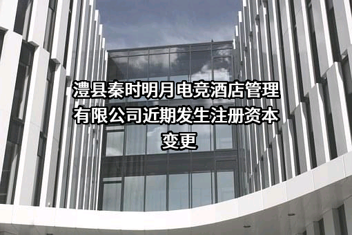 澧县秦时明月电竞酒店管理有限公司