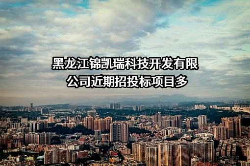 黑龙江锦凯瑞科技开发有限公司