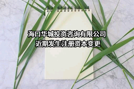 海口华城投资咨询有限公司