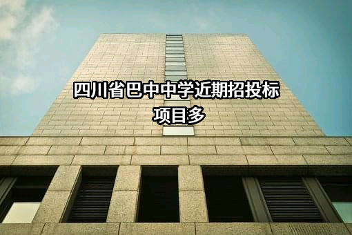 四川省巴中中学