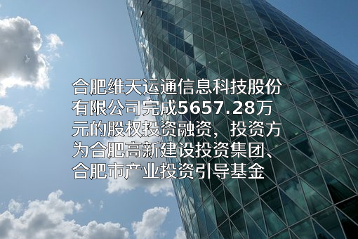 合肥维天运通信息科技股份有限公司