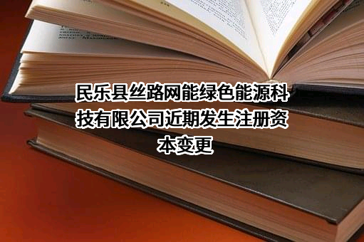 民乐县丝路网能绿色能源科技有限公司