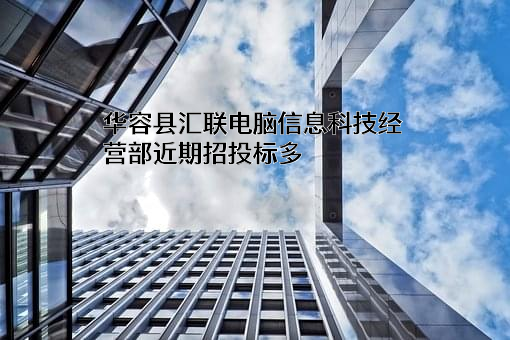 华容县汇联电脑信息科技经营部近期招投标项目多