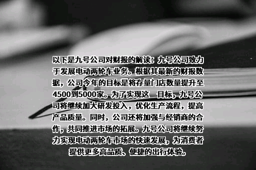 九号有限公司