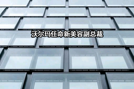 沃尔玛任命新美容副总裁