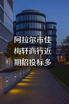 阿拉尔市佳梅轩商行近期招投标项目多