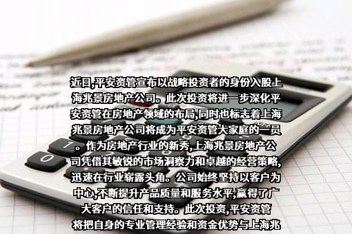 平安资产管理有限责任公司