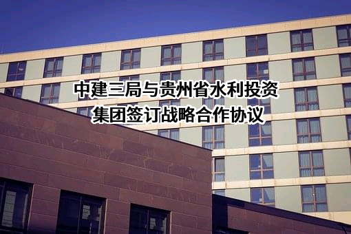 贵州省水利投资（集团）有限责任公司