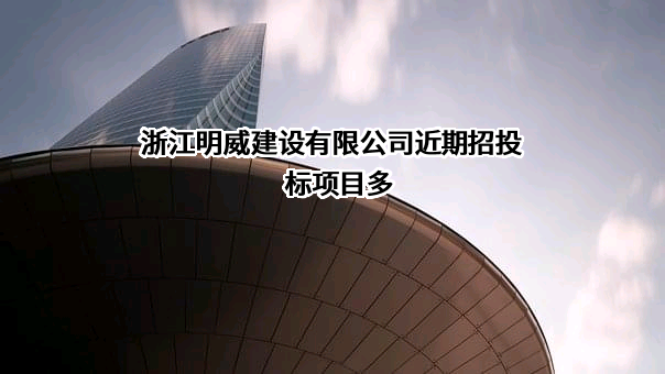 浙江明威建设有限公司