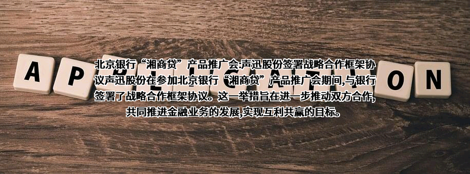 北京声迅电子股份有限公司