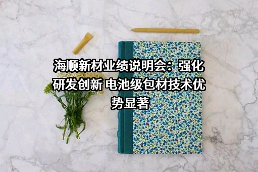 上海海顺新型药用包装材料股份有限公司