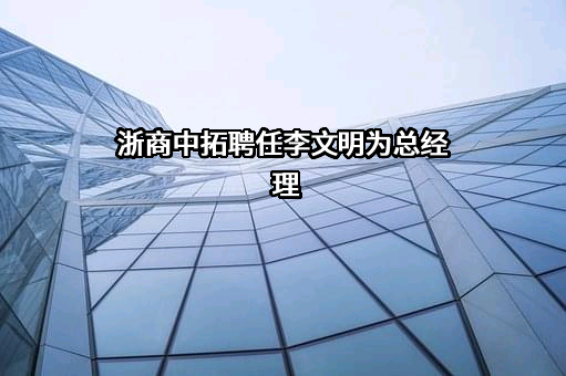 浙商中拓集团股份有限公司