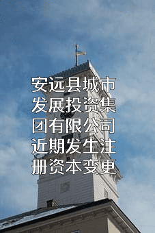 安远县城市发展投资集团有限公司