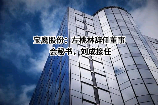 宝鹰股份：左桃林辞任董事会秘书，刘成接任