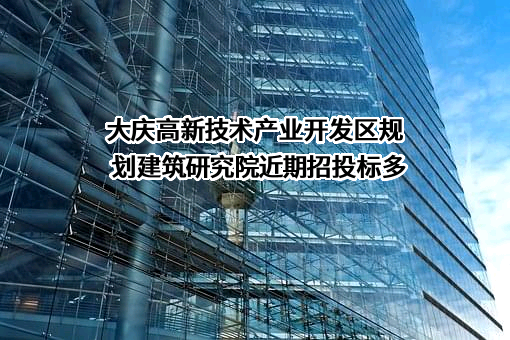 大庆高新技术产业开发区规划建筑研究院