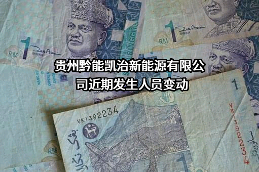 贵州黔能凯治新能源有限公司
