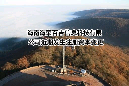 海南海荣百吉信息科技有限公司