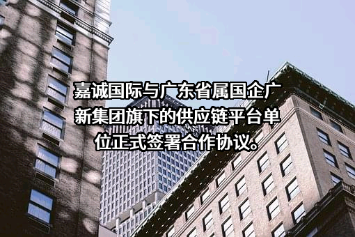 广州市嘉诚国际物流股份有限公司