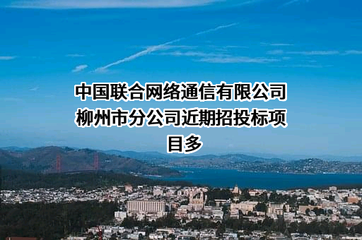 中国联合网络通信有限公司柳州市分公司