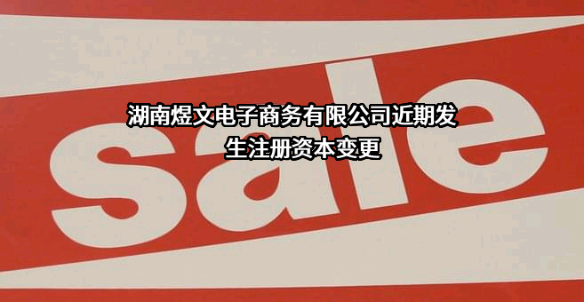 湖南煜文电子商务有限公司