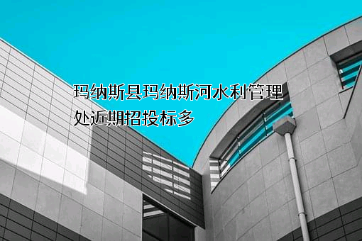 玛纳斯县玛纳斯河水利管理处