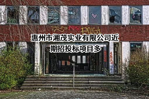 惠州市湘茂实业有限公司