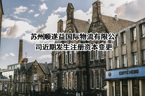 苏州顺遂益国际物流有限公司