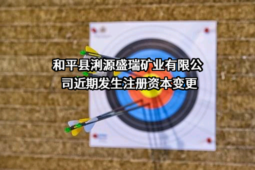 和平县浰源盛瑞矿业有限公司