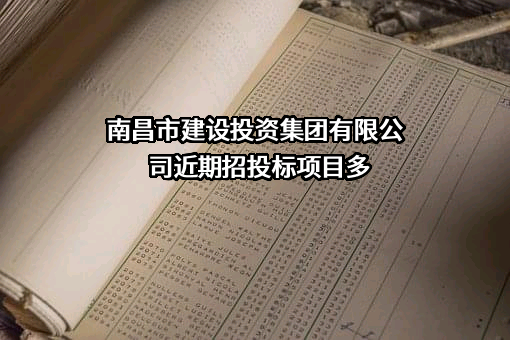 南昌市建设投资集团有限公司