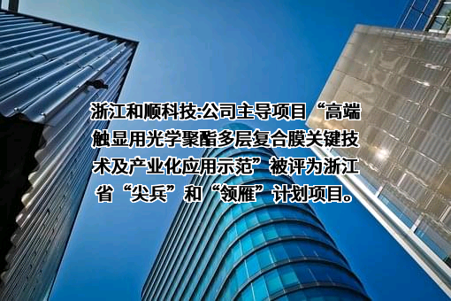 杭州和顺科技股份有限公司