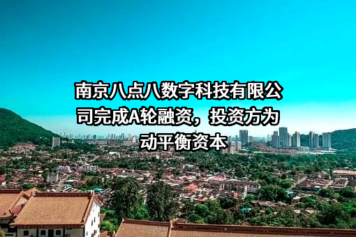 南京八点八数字科技有限公司