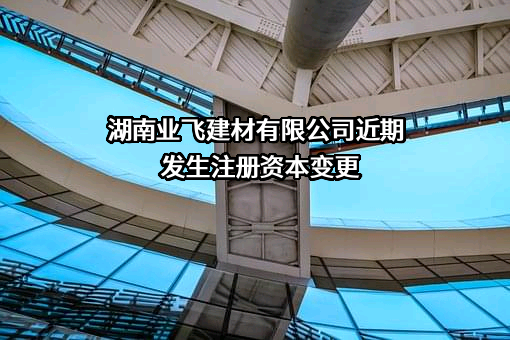 湖南业飞建材有限公司