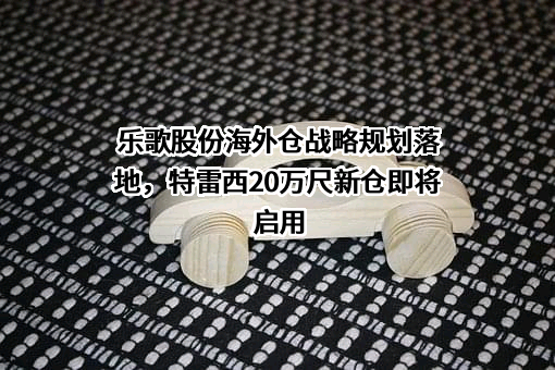 乐歌人体工学科技股份有限公司