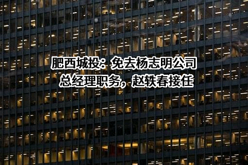 肥西县城乡建设投资（集团）有限公司