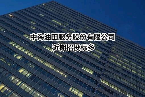 中海油田服务股份有限公司