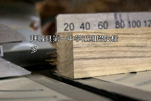 拜城县第一中学