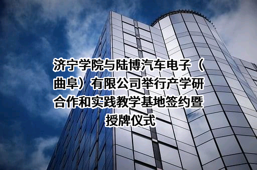 陆博汽车电子（曲阜）有限公司