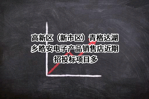 高新区（新市区）青格达湖乡皓安电子产品销售店近期招投标项目多