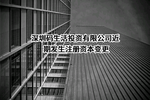 深圳码生活投资有限公司