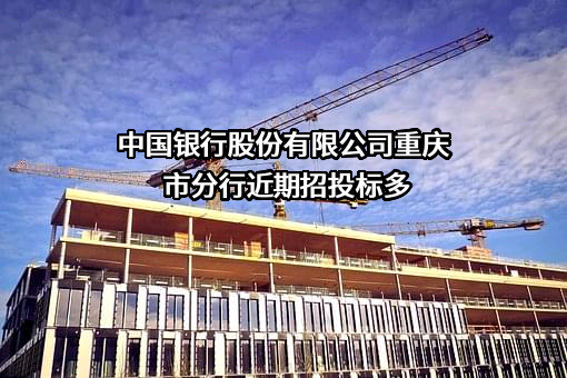 中国银行股份有限公司重庆市分行近期招投标项目多