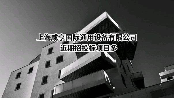 上海咸亨国际通用设备有限公司